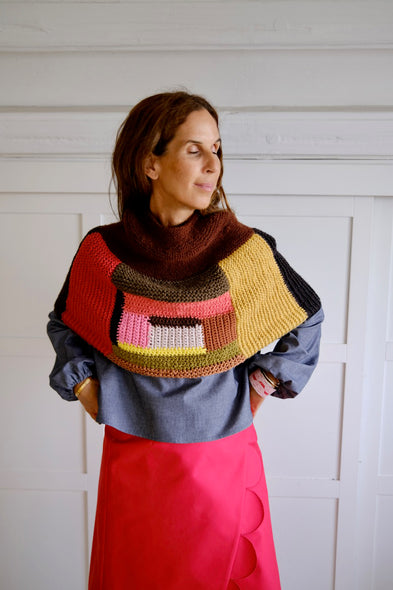 Knitwear No.100. Vienna Poncho