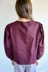 Colonelle Tunic. Prune