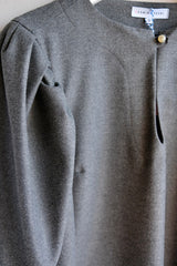 Colonelle Tunic. Flanell Grey