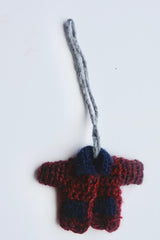 Hand crocheted charm. Mini Manou Coat