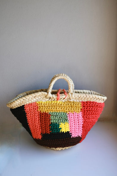 Crocheted mini basket. Vienna