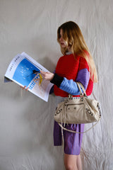 Knitwear No.94. Three colour Sweater