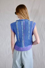 Knitwear No.117. Summer Sleeveless Jumper