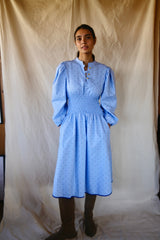 Taroudant dress. Bleu de ciel