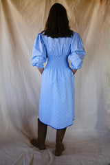 Taroudant dress. Bleu de ciel