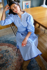 Taroudant dress. Bleu de ciel