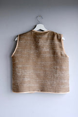 Reversible Vest. Palm d'or
