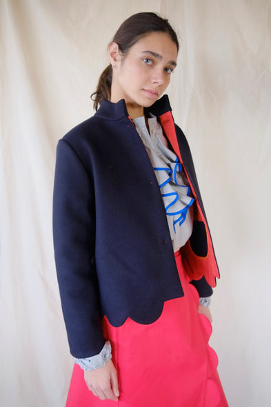 Reversible vest. Manou. Navy