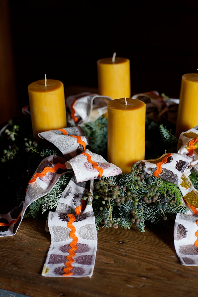 Adventskranz / Advent wreath made by IRMA