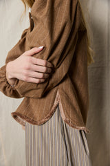Gazelle Jacket. Au Lait