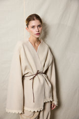Poncho Jacket. Iris