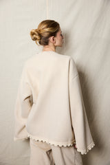 Poncho Jacket. Iris