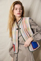 Striped Vest