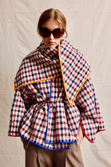 Checkered Reversible Kimono Kate