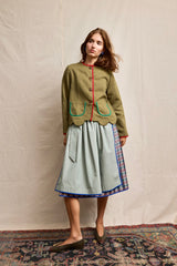 Trachtenjacke Wally. Woven Linen