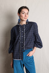 Seville Shirt. Ruffles. Frederic