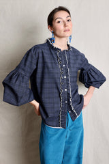 Seville Shirt. Ruffles. Frederic