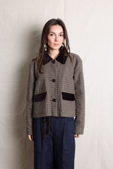 Cropped Tweed Jacket