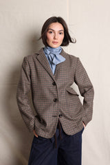 Three Pocket Blazer. Harris Tweed