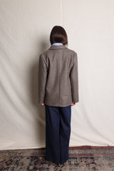 Three Pocket Blazer. Harris Tweed