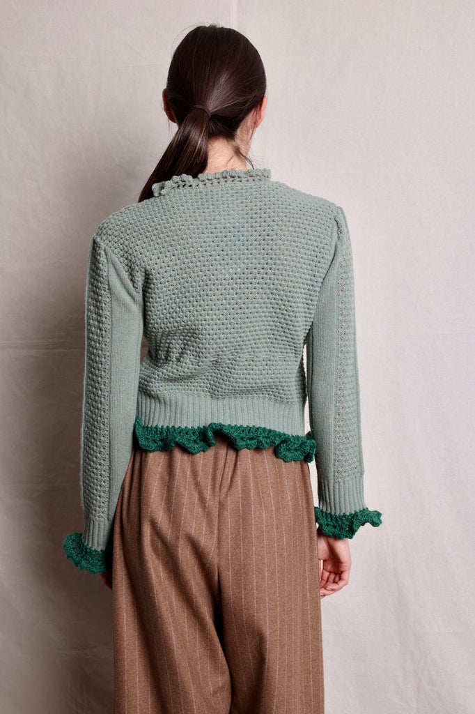 Vintage Chloe cardigan. Embellished