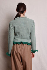 Vintage Chloe cardigan. Embellished