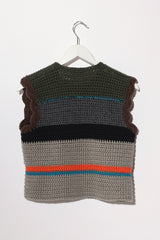 Knitwear No.78. Vest Crayon