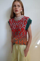 Knitwear No.146. Sleeveless Jumper Frederic
