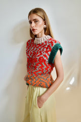 Knitwear No.146. Sleeveless Jumper Frederic
