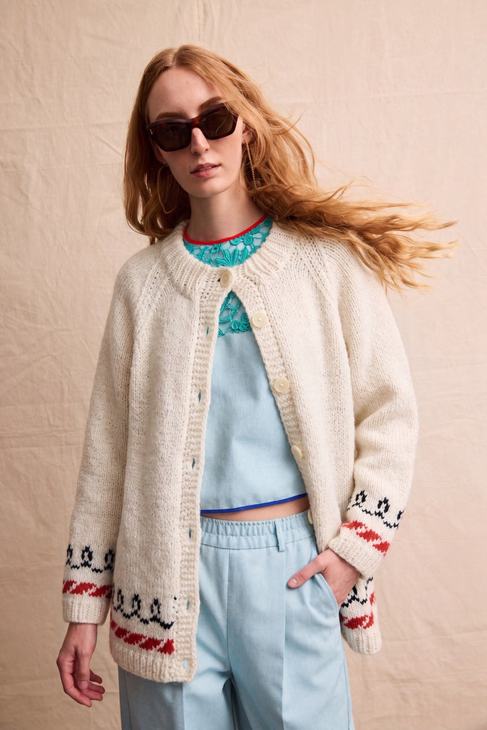 Knitwear No.144. Cardigan Nautica