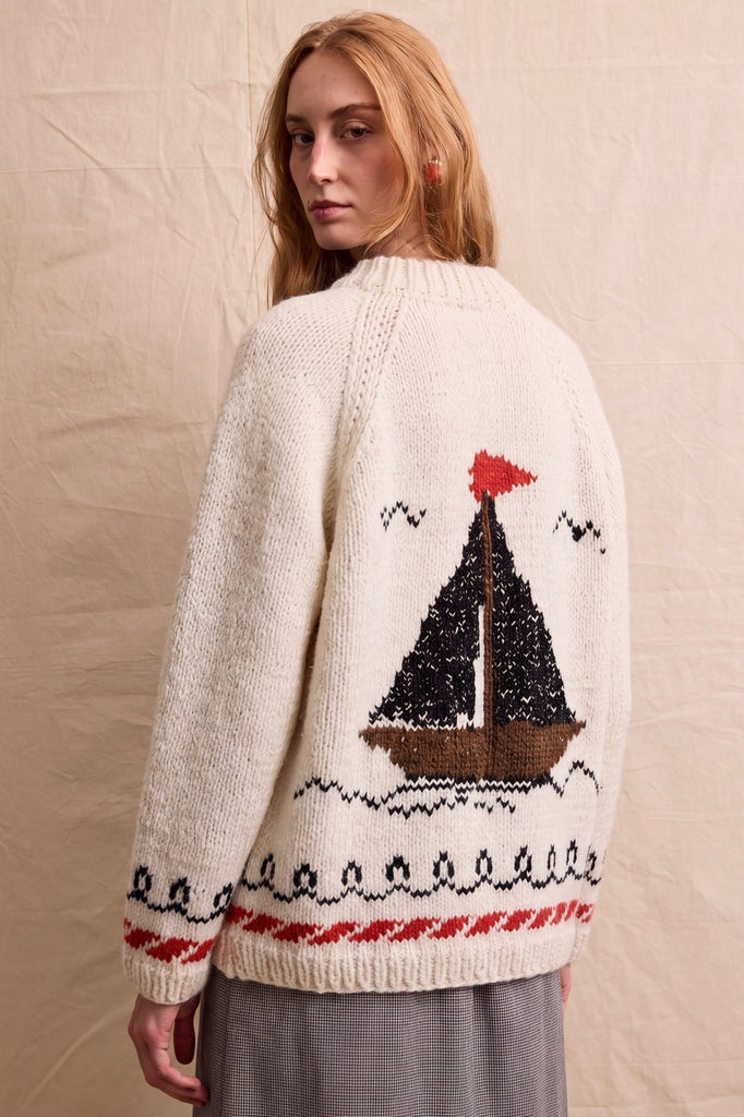 Knitwear No.144. Cardigan Nautica