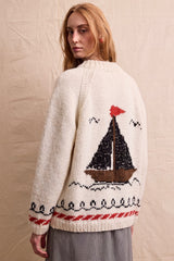 Knitwear No.144. Cardigan Nautica