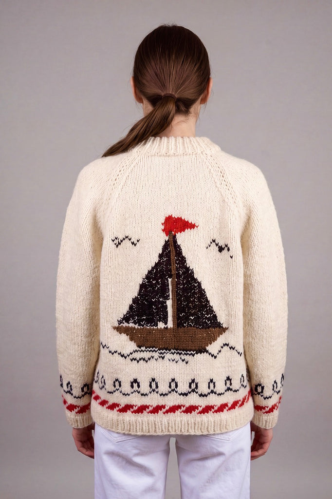 Knitwear No.144. Cardigan Nautica