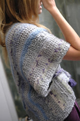 Knitwear No.101. Hand-knitted poncho vest