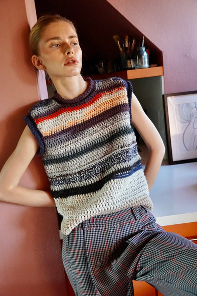 Knitwear No.131. Sleeveless Sweater Adele
