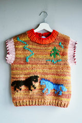 Knitwear No.134. Ride the Black Horse Jumper