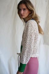 Knitwear No.72. Two pocket organic cotton jumper