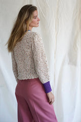 Knitwear No.72. Two pocket organic cotton jumper