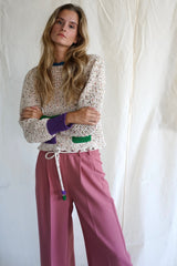 Knitwear No.72. Two pocket organic cotton jumper
