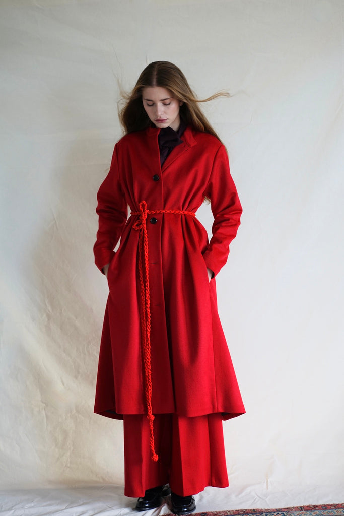Julia Coat. Virgin wool