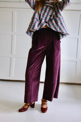 Marseille pants. Prune