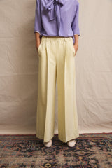 Palazzo Pants Egg Shell by Jasmin Khezri Collection, view 2 of 5