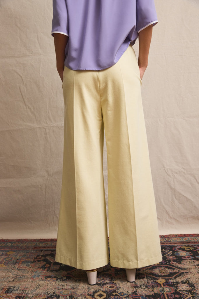 Palazzo Pants Egg Shell by Jasmin Khezri Collection, view 4 of 5