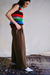 Palazzo Pants. Mocca