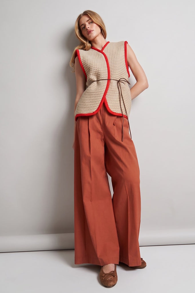 Palazzo pants Terre d'Egypt by Jasmin Khezri Collection