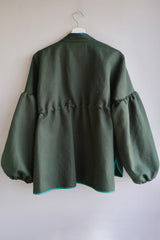 Parker Coat jacket. Forest Green