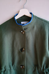 Parker Coat jacket. Forest Green