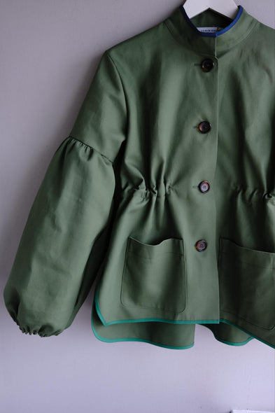 Parker Coat jacket. Green