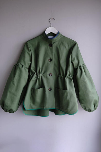 Parker Coat jacket. Green