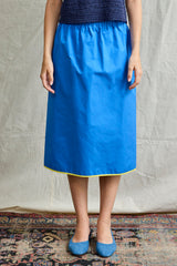 Pencil Skirt. Azur